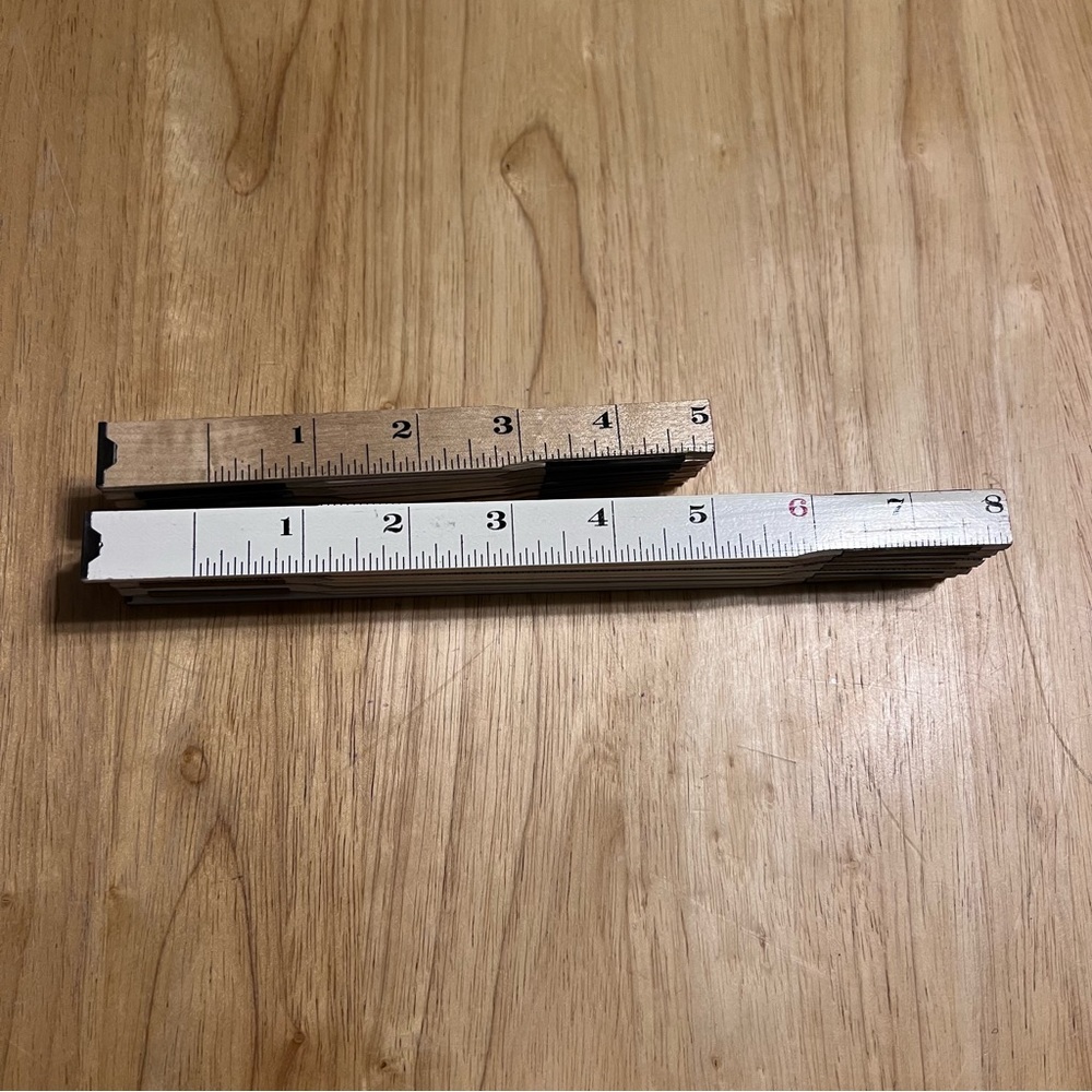 Customizable craft / art rulers -- set of 2 - Picture 3 of 6